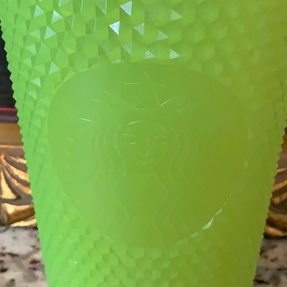 Starbucks Neon Glow in the Dark Tumbler with Straw - Picture 2 of 3